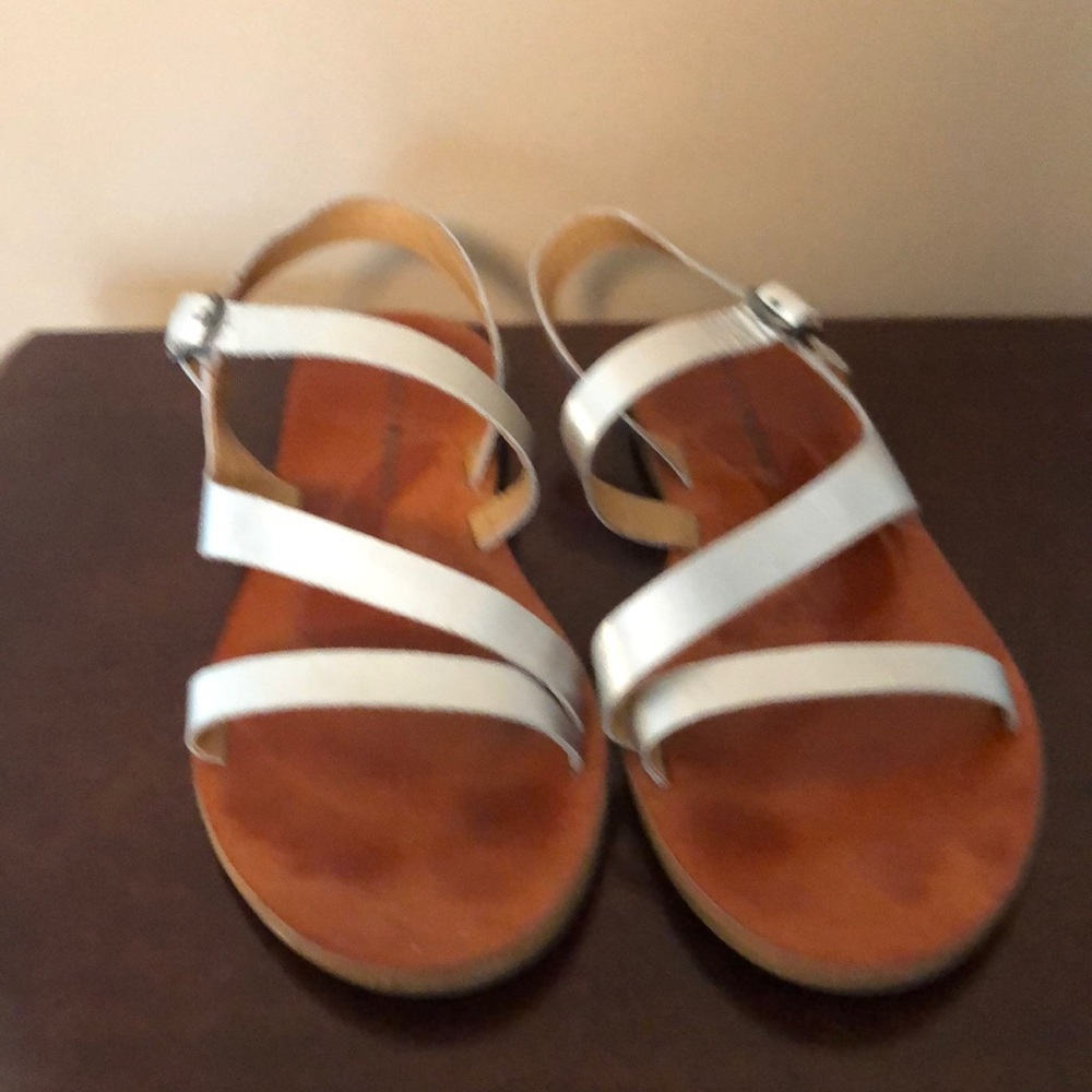 Lucky brand silver sandals